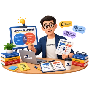 buy compare and contrast essay from our compare and contrast essay writing service with an expert writer analyzing similarities, differences, evidence, and essay structure